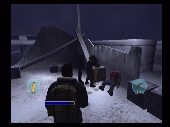 
The Thing | PlayStation 2 | gameplay screenshot | Data by MobyGames.com