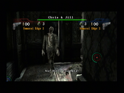 
Resident Evil: The Umbrella Chronicles | Wii | gameplay screenshot | Data by MobyGames.com