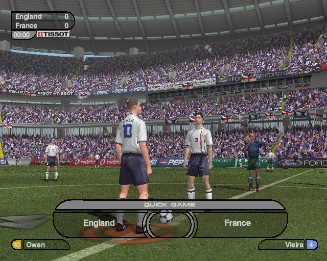 
World Tour Soccer 2002 | PlayStation 2 | gameplay screenshot | Data by MobyGames.com