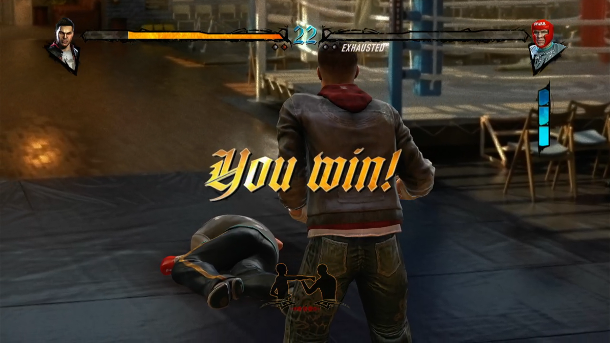 Fighters Uncaged | Xbox 360 | gameplay screenshot | region=North America | source-country= | zypher-v2 | moby-5b46c66b62da | Data by MobyGames.com
