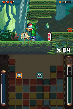 
Henry Hatsworth in the Puzzling Adventure | Nintendo DS | gameplay screenshot | Data by MobyGames.com