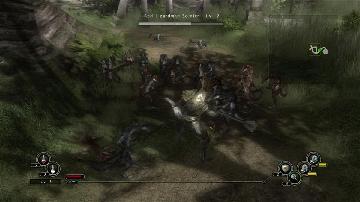 Kingdom Under Fire: Circle of Doom | Xbox 360 | gameplay screenshot | Data by MobyGames.com
