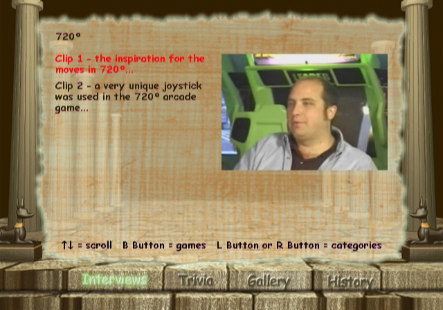 Midway Arcade Treasures | GameCube | gameplay screenshot | Data by MobyGames.com