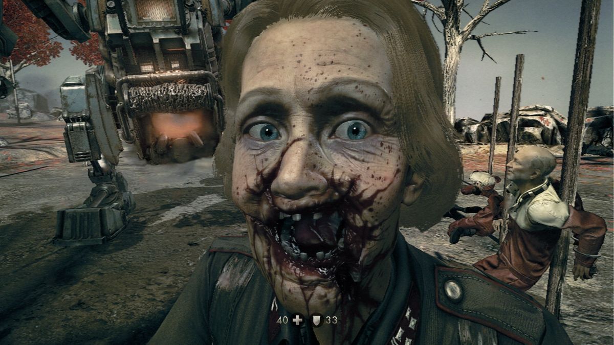 Wolfenstein: The New Order | Xbox One | gameplay screenshot | Region: North America | source-country= | Data by MobyGames.com