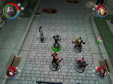 
Marvel Ultimate Alliance 2 | PlayStation 2 | gameplay screenshot | Data by MobyGames.com