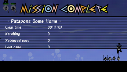 Patapon | PSP | gameplay screenshot | region=North America | source-country= | zypher-v2 | moby-6eea9bf1e2a8 | Data by MobyGames.com