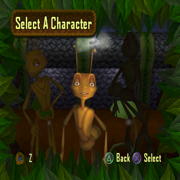 Antz Extreme Racing | PlayStation 2 | gameplay screenshot | region=North America | source-country= | zypher-v2 | moby-f7e24d0bacac | Data by MobyGames.com