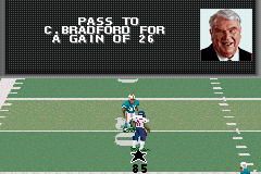 Madden NFL 2004 | Game Boy Advance | gameplay screenshot | region=North America | source-country= | zypher-v2 | moby-eac2ade9dea2 | Data by MobyGames.com