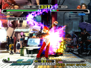 
Capcom vs. SNK Pro | PlayStation | gameplay screenshot | Data by MobyGames.com