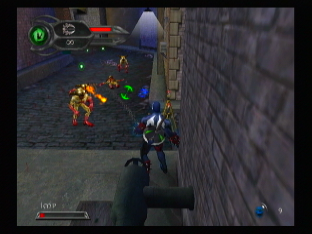 Spawn: Armageddon | GameCube | gameplay screenshot | region=North America | source-country= | zypher-v2 | moby-f438ef3db0cf | Data by MobyGames.com
