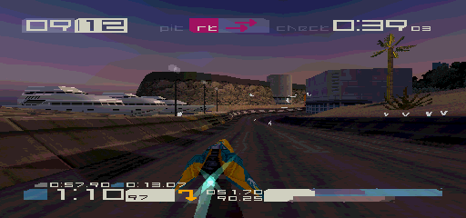 
WipEout 3 | PlayStation | gameplay screenshot | Data by MobyGames.com