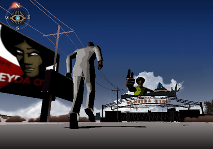 
Killer7 | PlayStation 2 | gameplay screenshot | Region: North America | source-country= | Data by MobyGames.com