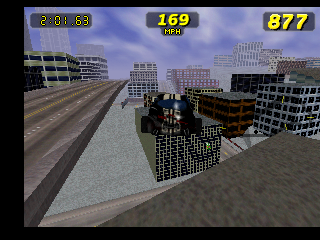 
Rush 2: Extreme Racing USA | Nintendo 64 | gameplay screenshot | Data by MobyGames.com