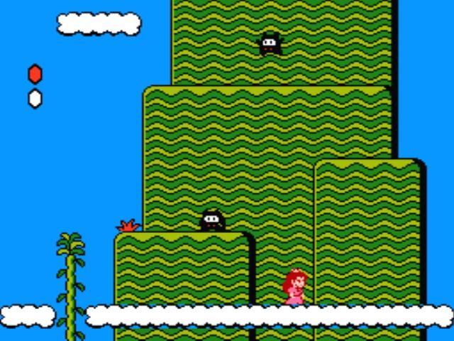 
Super Mario Bros. 2 | NES | gameplay screenshot | Data by MobyGames.com