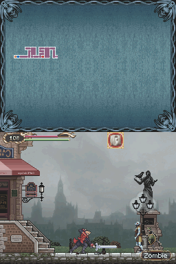 
Castlevania: Portrait of Ruin | Nintendo DS | gameplay screenshot | Data by MobyGames.com
