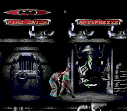 
Batman Forever | Genesis | gameplay screenshot | Data by MobyGames.com