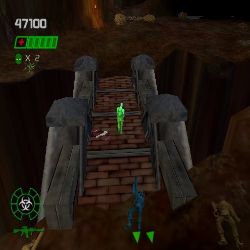 
Army Men: Green Rogue | PlayStation 2 | gameplay screenshot | Region: North America | source-country= | Data by MobyGames.com
