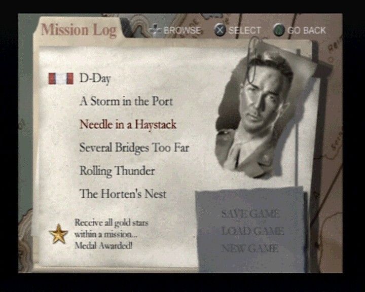Medal of Honor: Frontline | PlayStation 2 | gameplay screenshot | region=North America | source-country= | zypher-v2 | moby-046d758775c2 | Data by MobyGames.com