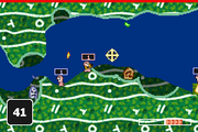 
Worms World Party | Game Boy Advance | gameplay screenshot | Region: North America | source-country= | Data by MobyGames.com