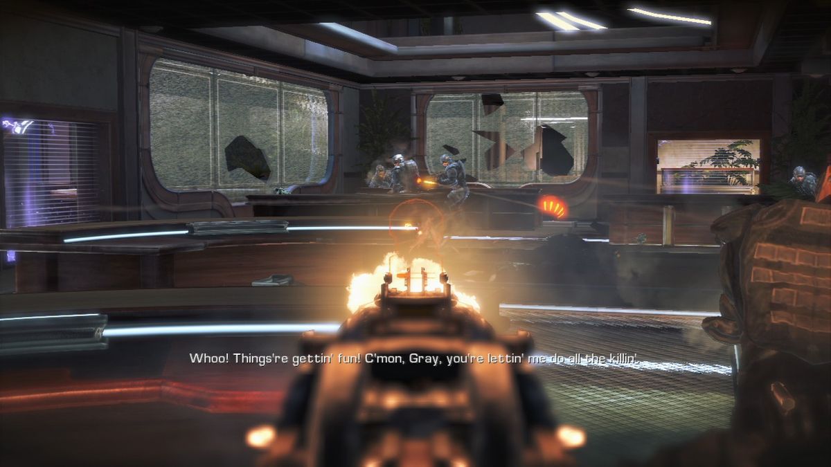 
Bulletstorm | PlayStation 3 | gameplay screenshot | Region: North America | source-country= | Data by MobyGames.com