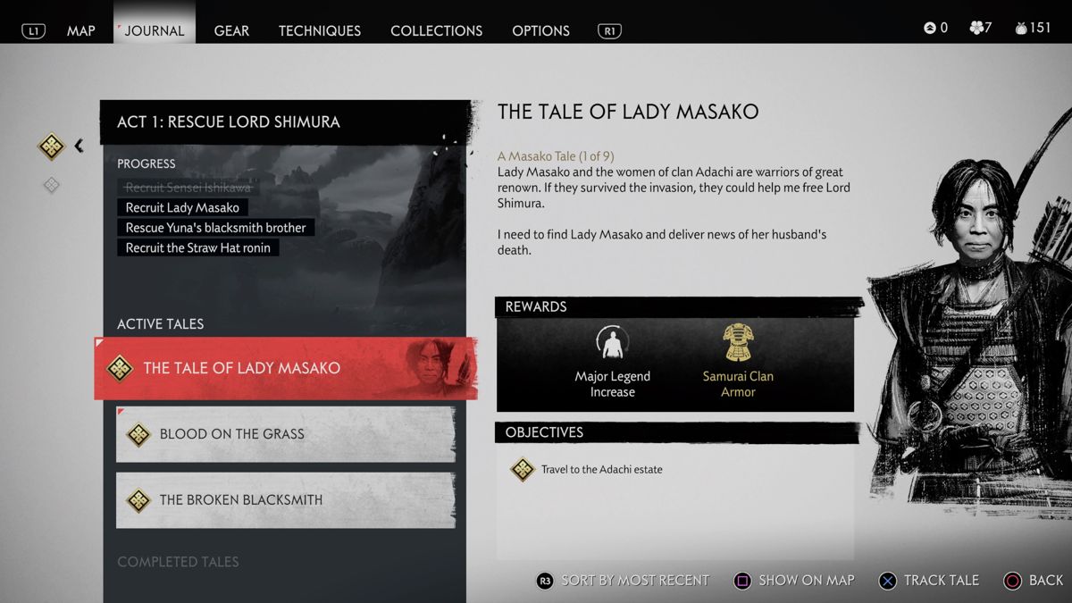 
Ghost of Tsushima | PlayStation 4 | gameplay screenshot | Data by MobyGames.com