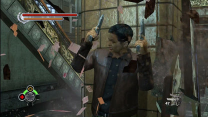 
Stranglehold | Xbox 360 | gameplay screenshot | Region: North America | source-country= | Data by MobyGames.com