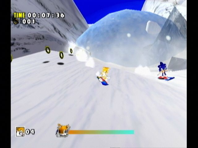 Sonic Adventure DX (Director's Cut) | GameCube | gameplay screenshot | Data by MobyGames.com