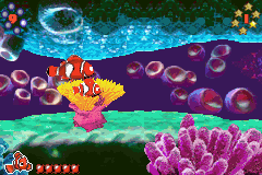 Disney•Pixar Finding Nemo | Game Boy Advance | gameplay screenshot | region=North America | source-country= | zypher-v2 | moby-95eda3c5f832 | Data by MobyGames.com