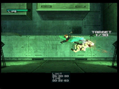 
Metal Gear Solid: VR Missions | PlayStation | gameplay screenshot | Region: North America | source-country= | Data by MobyGames.com