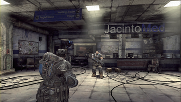 Gears of War 2 | Xbox 360 | gameplay screenshot | region=North America | source-country= | zypher-v2 | moby-312cabb440e6 | Data by MobyGames.com