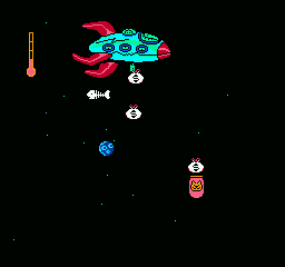 The Ren & Stimpy Show: Buckeroo$! | NES | gameplay screenshot | region=North America | source-country= | zypher-v2 | moby-fb01e18178bc | Data by MobyGames.com