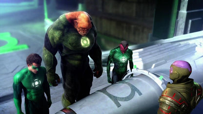 
Green Lantern: Rise of the Manhunters | Xbox 360 | gameplay screenshot | Region: North America | source-country= | Data by MobyGames.com