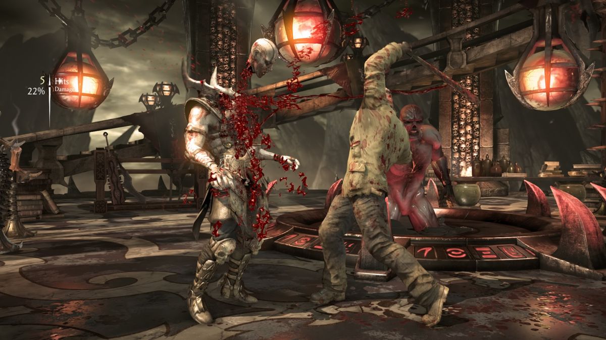 Mortal Kombat X | PlayStation 4 | gameplay screenshot | region=North America | source-country= | zypher-v2 | moby-29090c94376c | Data by MobyGames.com