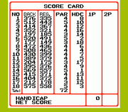 
Bandai Golf: Challenge Pebble Beach | NES | gameplay screenshot | Data by MobyGames.com
