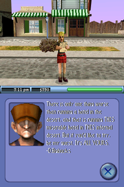 The Sims 2 | Nintendo DS | gameplay screenshot | region=North America | source-country= | zypher-v2 | moby-6efb2048072e | Data by MobyGames.com