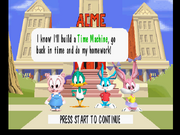 
Tiny Toon Adventures: Plucky's Big Adventure | PlayStation | gameplay screenshot | Data by MobyGames.com