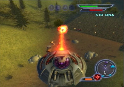 
Destroy All Humans! | PlayStation 2 | gameplay screenshot | Data by MobyGames.com