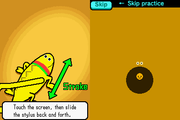 
Rhythm Heaven | Nintendo DS | gameplay screenshot | Data by MobyGames.com
