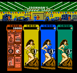 
Ivan 'Ironman' Stewart's Super Off Road | NES | gameplay screenshot | Data by MobyGames.com