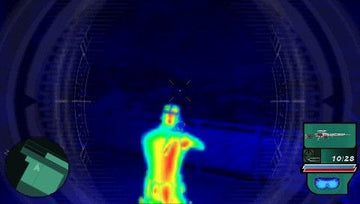 
Syphon Filter: Dark Mirror | PSP | gameplay screenshot | Data by MobyGames.com