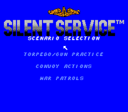 
Silent Service | NES | gameplay screenshot | Data by MobyGames.com