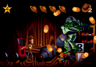 
Disney's Toy Story | Genesis | gameplay screenshot | Data by MobyGames.com