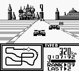 
F-1 Race | Game Boy | gameplay screenshot | Data by MobyGames.com