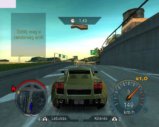 Need for Speed: Undercover | PlayStation 2 | gameplay screenshot | region=North America | source-country= | zypher-v2 | moby-d29fc38299fe | Data by MobyGames.com