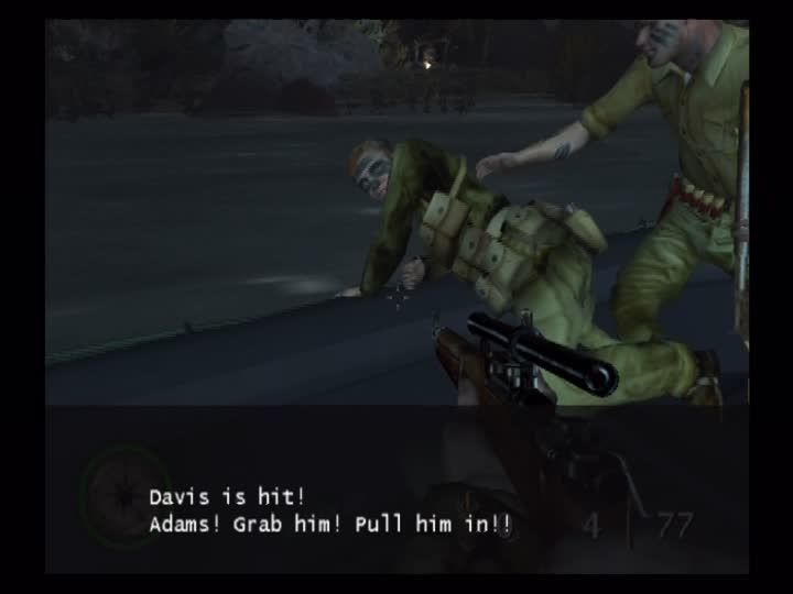 Medal of Honor: Rising Sun | PlayStation 2 | gameplay screenshot | region=North America | source-country= | zypher-v2 | moby-55abcd8b9f30 | Data by MobyGames.com