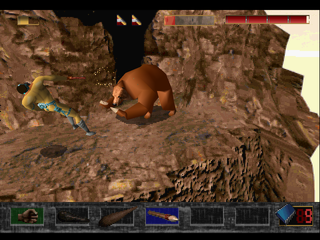 
Time Commando | PlayStation | gameplay screenshot | Data by MobyGames.com