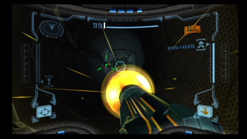 Metroid Prime Trilogy | Wii | gameplay screenshot | region=North America | edition=steelbook | source-country= | zypher-v2 | moby-7ec5f8f808fc | Data by MobyGames.com