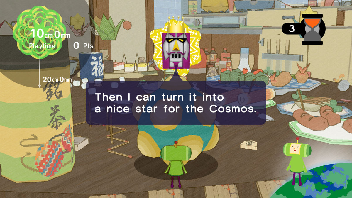 
Katamari Forever | PlayStation 3 | gameplay screenshot | Region: North America | source-country= | Data by MobyGames.com