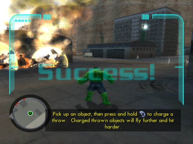The Incredible Hulk: Ultimate Destruction | GameCube | gameplay screenshot | region=North America | source-country= | zypher-v2 | moby-f189bd75a562 | Data by MobyGames.com