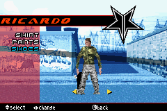 Tony Hawk's Underground | Game Boy Advance | gameplay screenshot | region=North America | source-country= | zypher-v2 | moby-b664f390b8a6 | Data by MobyGames.com